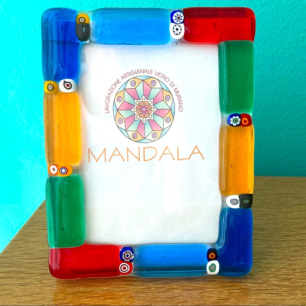 Murano Glass Picture Frame
